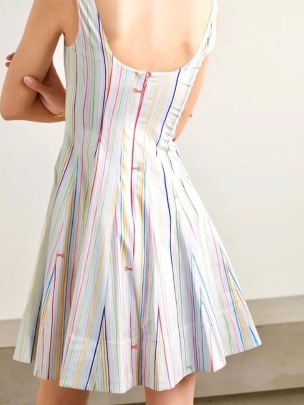 Staud mini wells dress